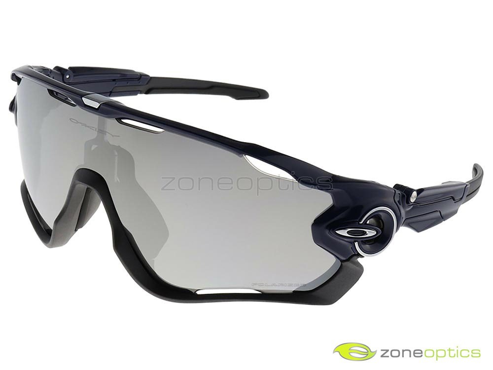 Oakley Jawbreaker Polarized Sunglasses OO9290-12 Polished Navy
