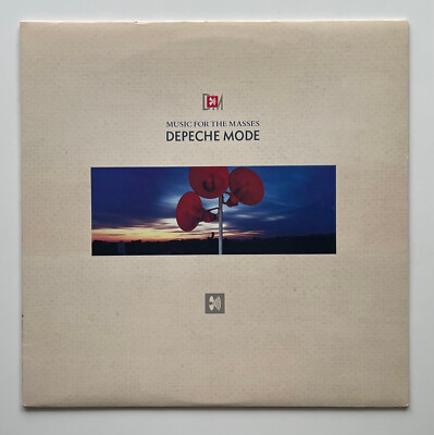 NEAR MINT Vtg 1987 DEPECHE MODE Album MUSIC FOR THE MASSES Vinyl