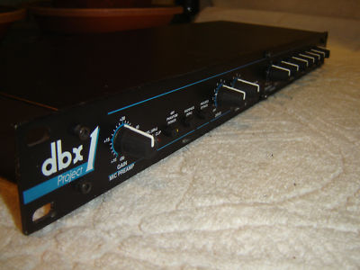 DBX 286A, Project 1, Original, Mic Preamp/Processor, Compressor
