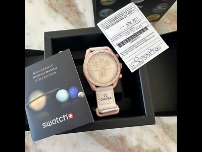 Swatch x Omega MoonSwatch Mission to Venus Pink Women's Watch