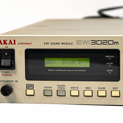 Akai EWI3020M – Analog Monophonic Synthesizer Rackmount Module