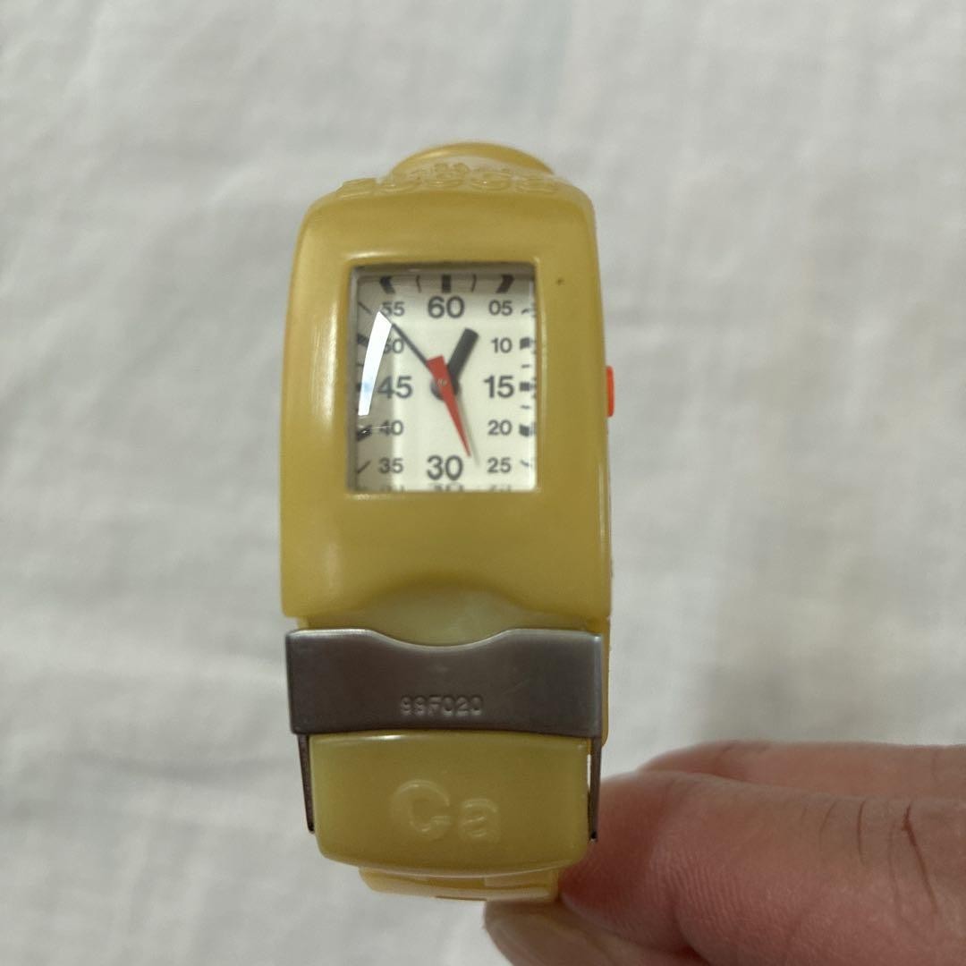 Cabane de Zucca Bone Watch Rare Ca Logo Analog Quartz Unique