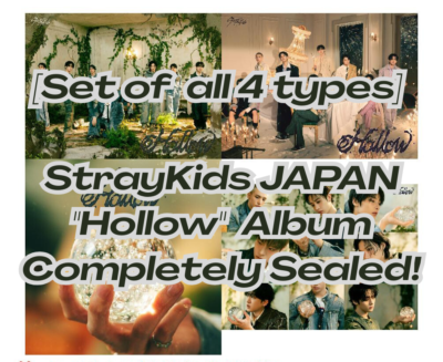 Hollow [Set of all 4 types] StrayKids JAPAN FC Limited CD Album