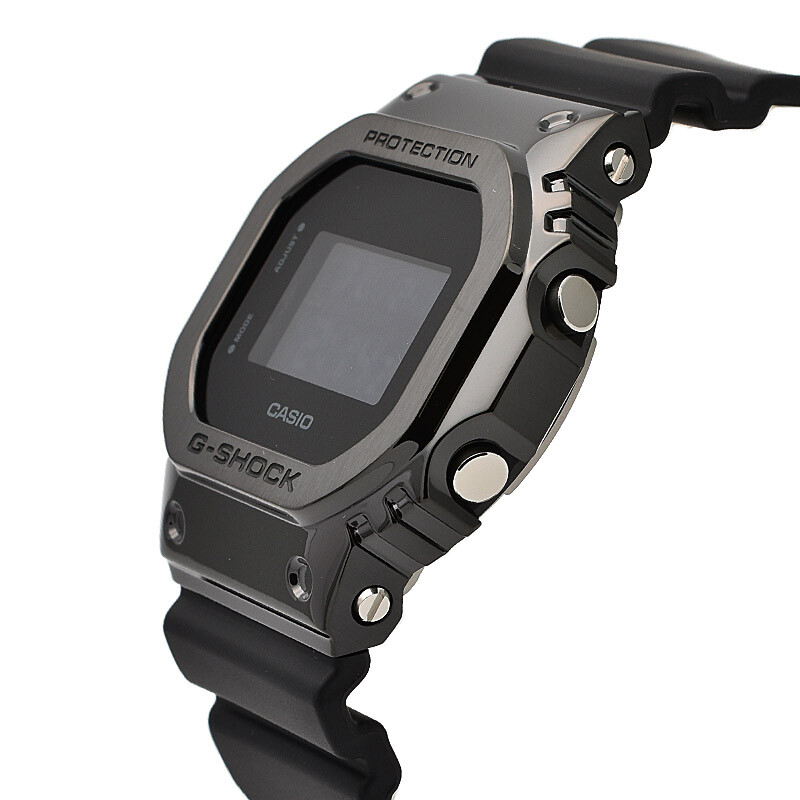 CASIO G-SHOCK GM-5600B-1JF Metal Bezel Digital Watch Black 43.2mm