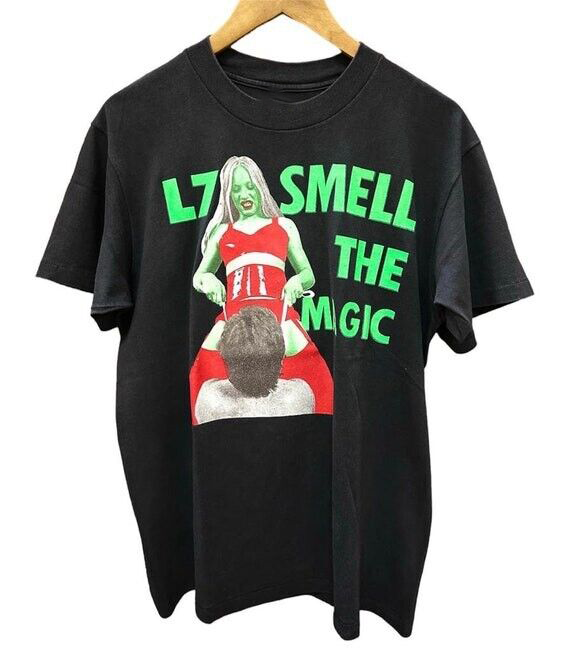 L7 Band Smell The Magic Album Black Unisex T-Shirt S To 4XL | eBay