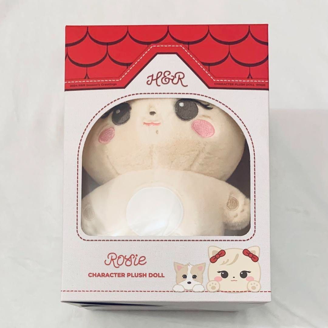 Blackpink Rose Character Plush Doll Toy Mascot Official Goods