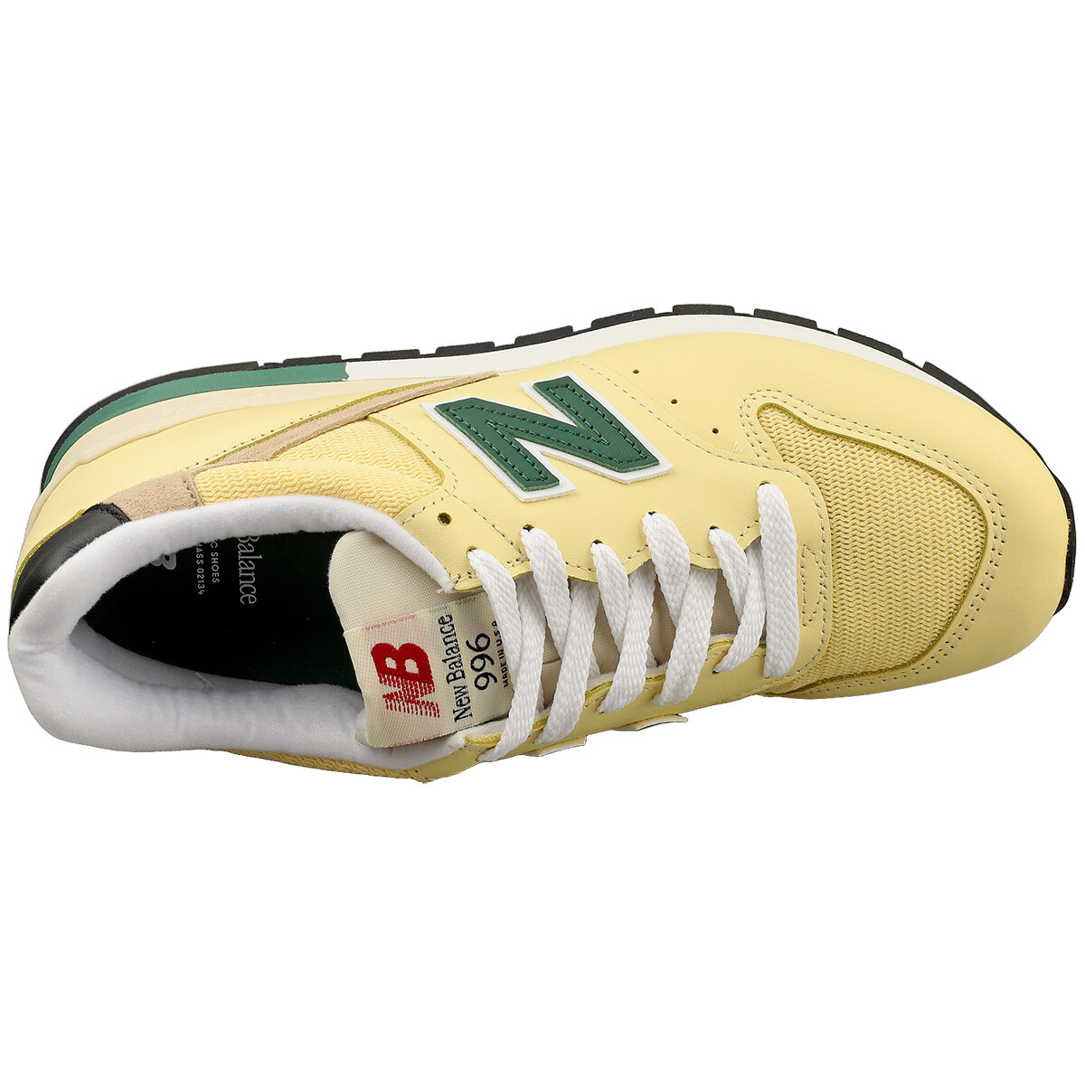 New Balance 996 Made In Usa Unisex Fashion Sneakers in Yellow