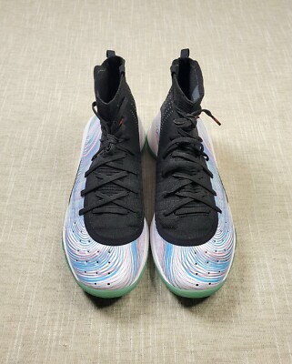 Under Armour Stephen Curry 4 More Magic Baskeball Shoes Blue White