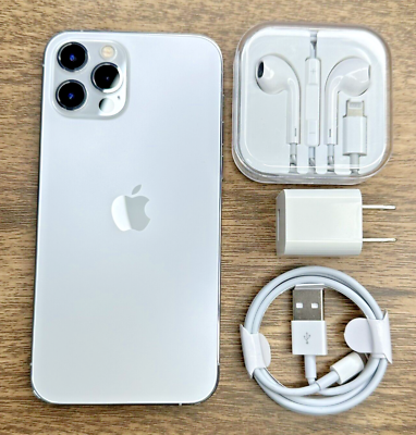 Apple iPhone 12 Pro - 256GB - Silver (Factory Unlocked) Good