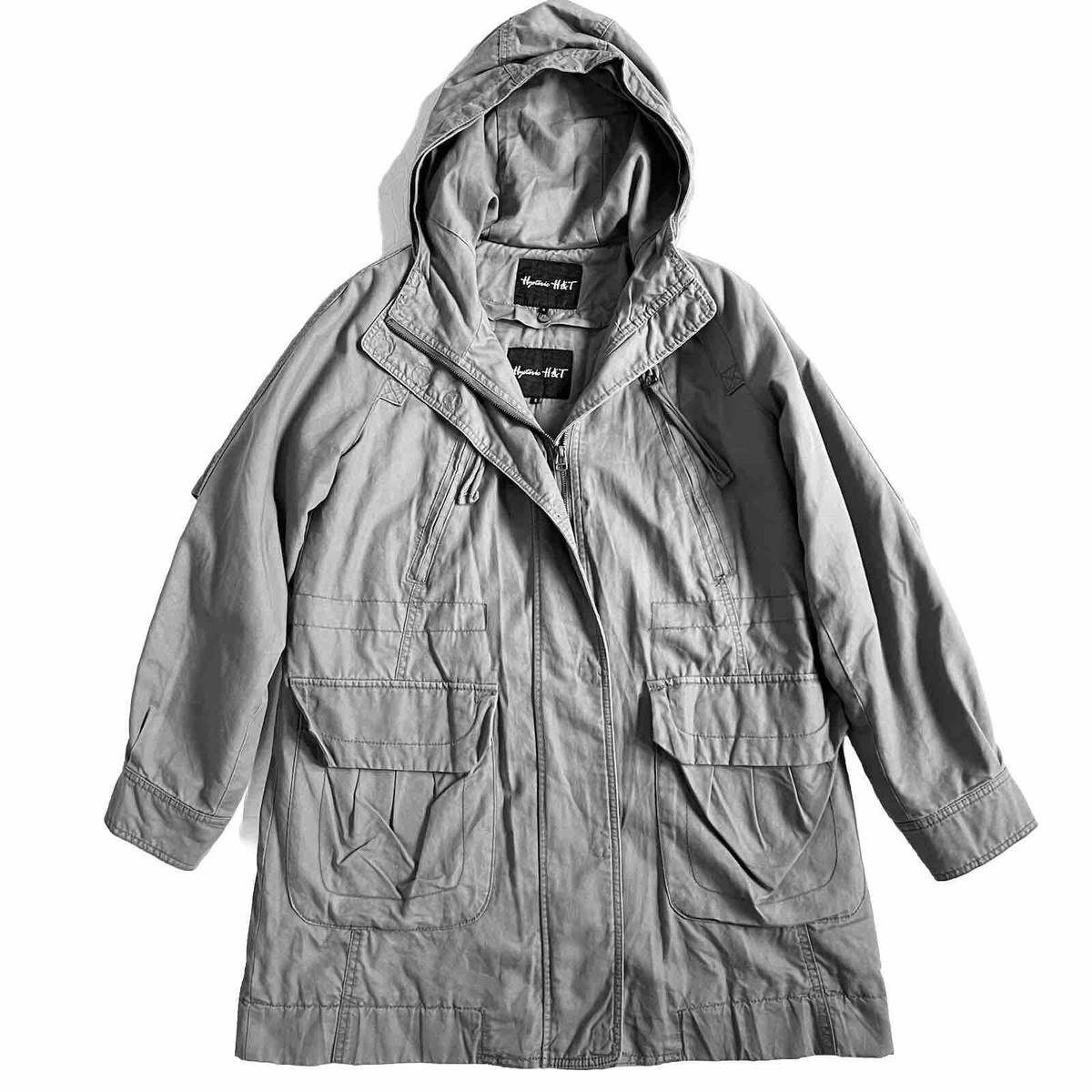 Vintage Hysteric Glamour H&T Mens Military Parka Coat Size Small