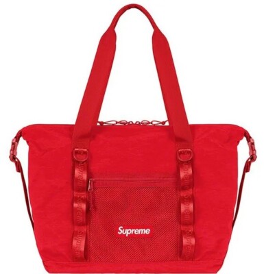 Supreme Zip Tote Bag Dark Red FW20 Supreme New York 2020 Brand New