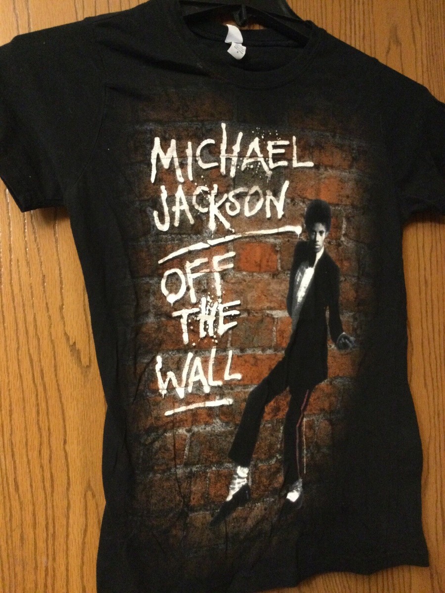 Michael Jackson - “Off The Wall” - Black Shirt. Ladies Cut. M. | eBay