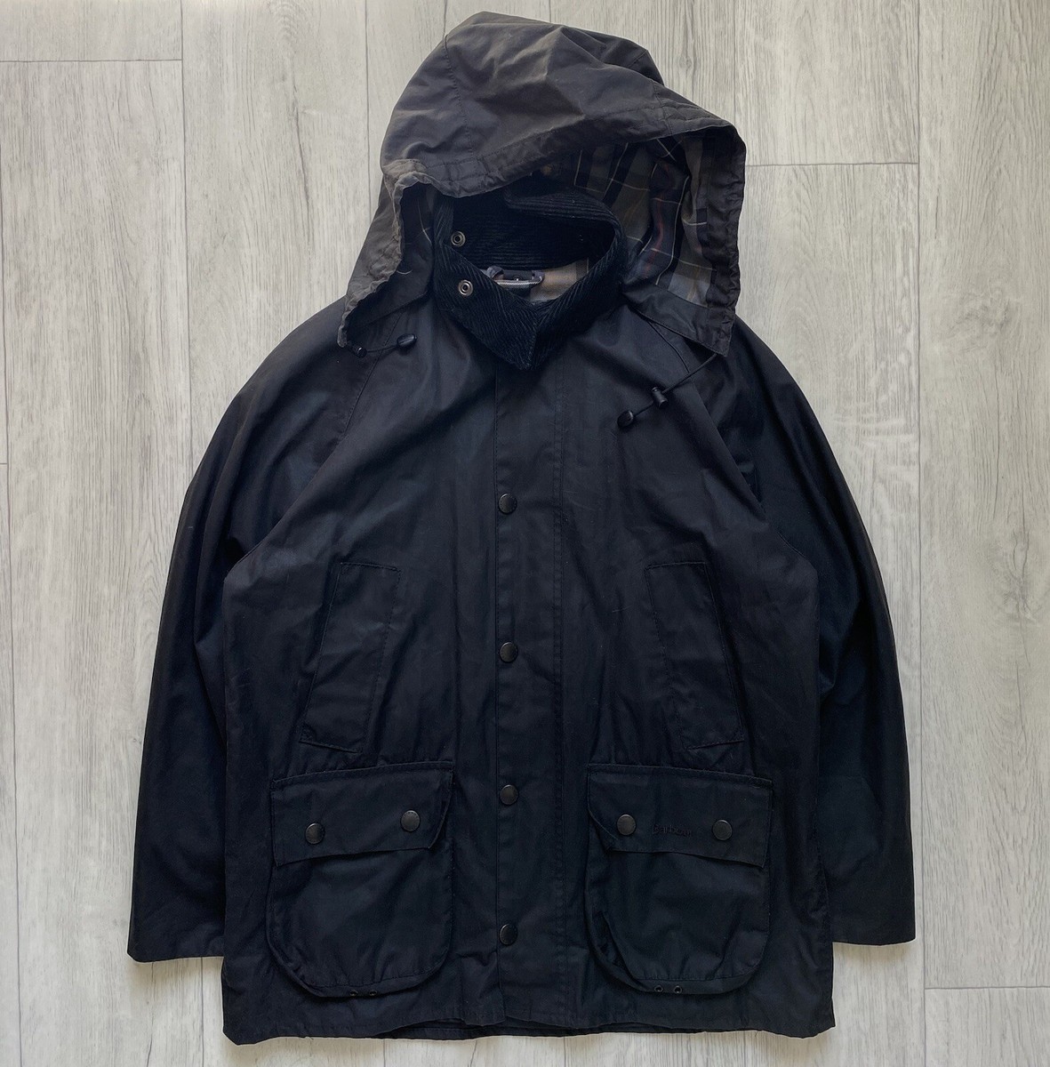 Barbour Bedale Waxed Jacket Men Size C36/91cm | eBay