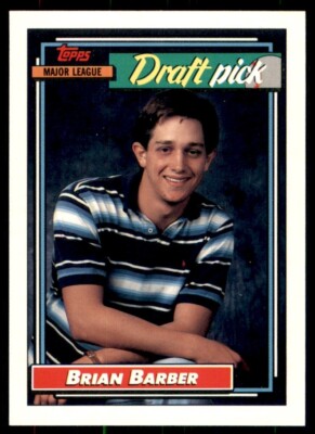 1992 Topps Baseball #594 Brian Barber Rookie | eBay