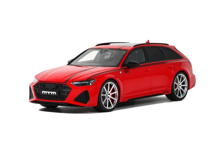 1/18 Audi RS6 MTM Avant C8 SW Station Wagon 2021 Red Model Car GT