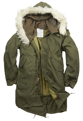 Fishtail Parka Army Genuine US M65 Original Winter Lined Hooded