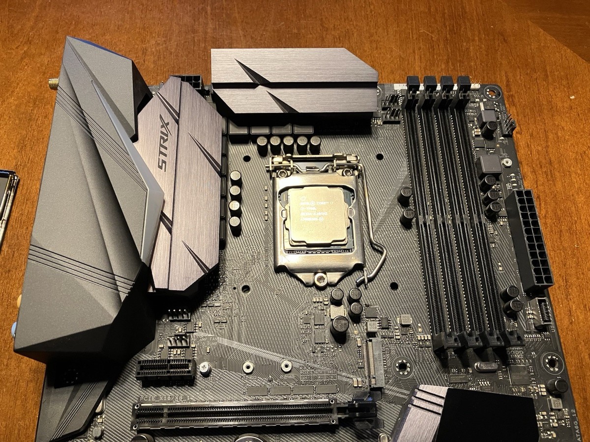 ASUS ROG Strix Z270E Gaming WiFi + CPU I7 7700K | eBay