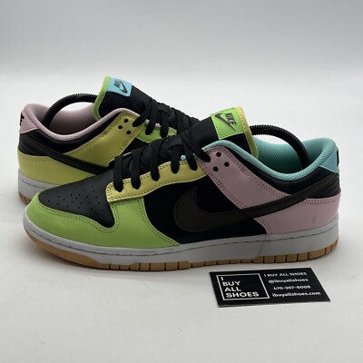 Size 9 - Nike Dunk SE 'Free.99 - Black' Low Multicolor (DH0952-001
