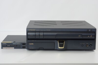 LASER DISC Laser Active PIONEER CLD-A100 Console wz Pac-S1 Tested