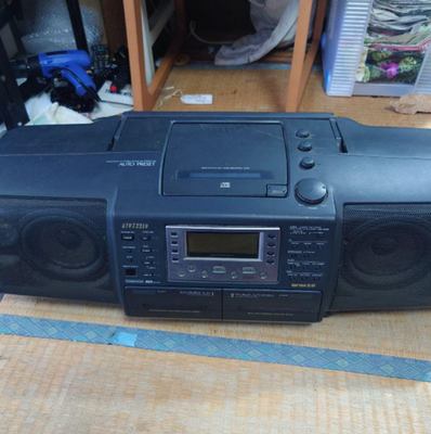 AIWA STRASSER CSD-SR8 Boombox Bluetooth CD Radio Cassette Player