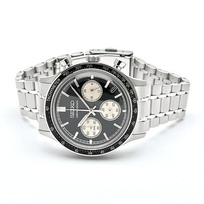 Seiko Selection SBTR055 Quartz Chronograph Watch Stainless Steel
