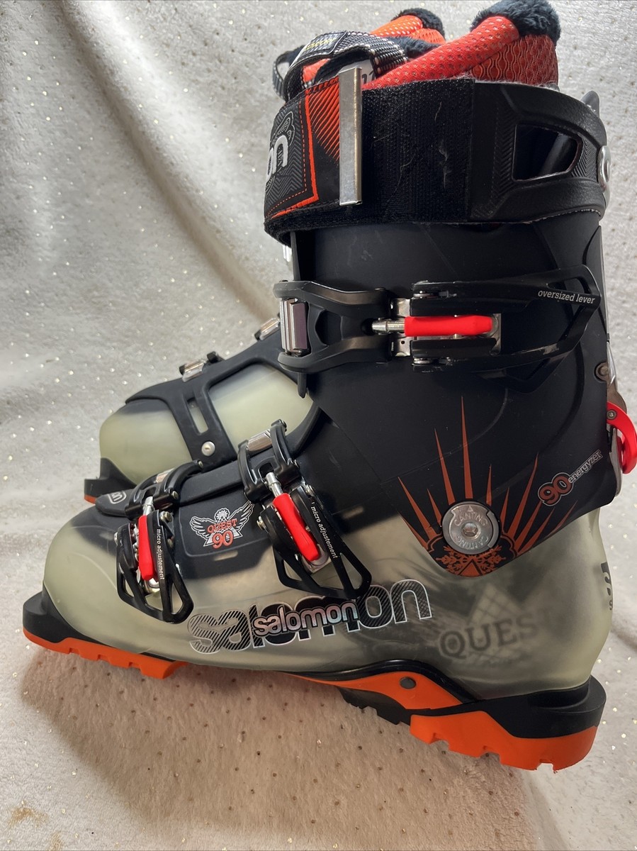 SALOMON QUEST ENERGYZER 90 IMPACT 8 Downhill Ski Boots Mondo 26.5