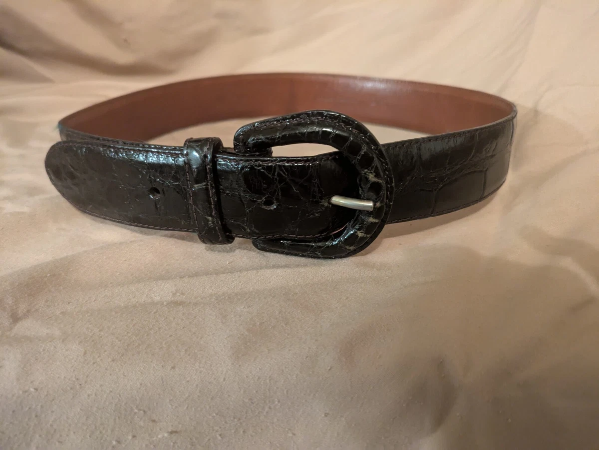 Ralph Lauren Women's Crocodile/Alligator Belts for sale | eBay