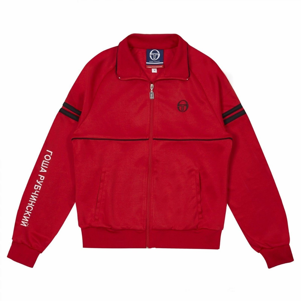 Gosha Rubchinskiy x Sergio Tacchini Red Logo Track Jacket SS17 DS