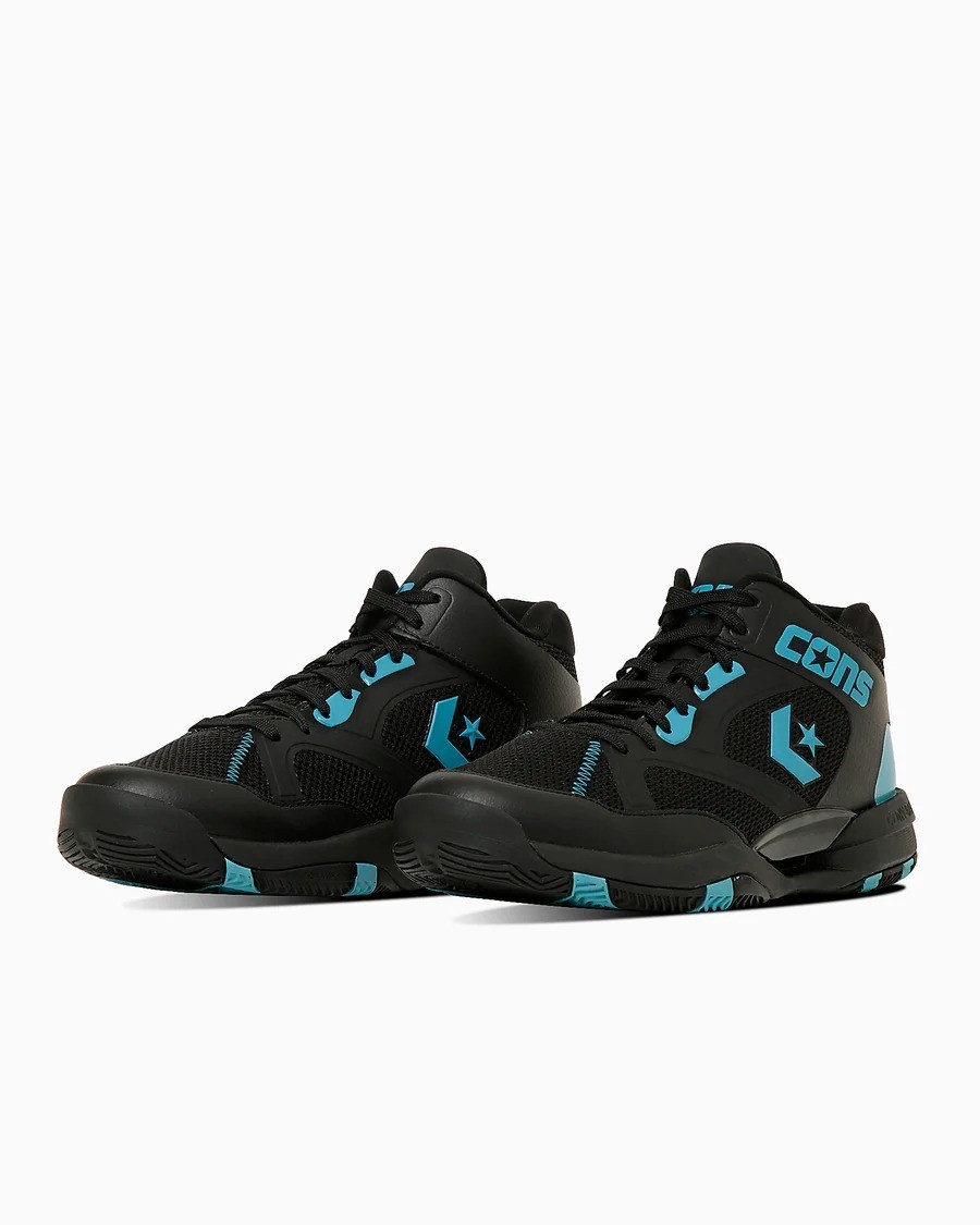 CONVERSE CONS ACCELERATOR MID 33500440 Black/Teal Men's Size | eBay