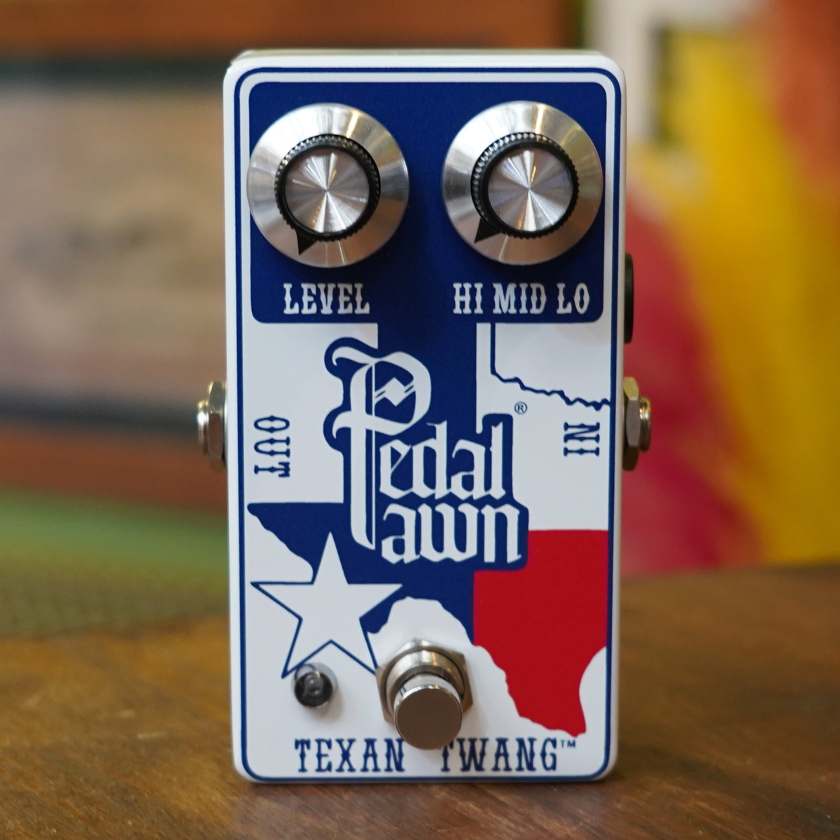Pedal Pawn TEXAN TWANG Guitar Effects Pedal Custom Boost Over