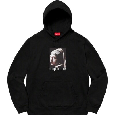 Supreme Pearl Hooded Sweatshirt – Black – Medium (M) – In Hand