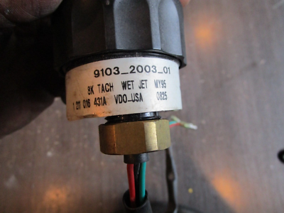 95 WET JET KRAZE DUO ZX TACHOMETER GAUGE 9103-2003-01 | eBay