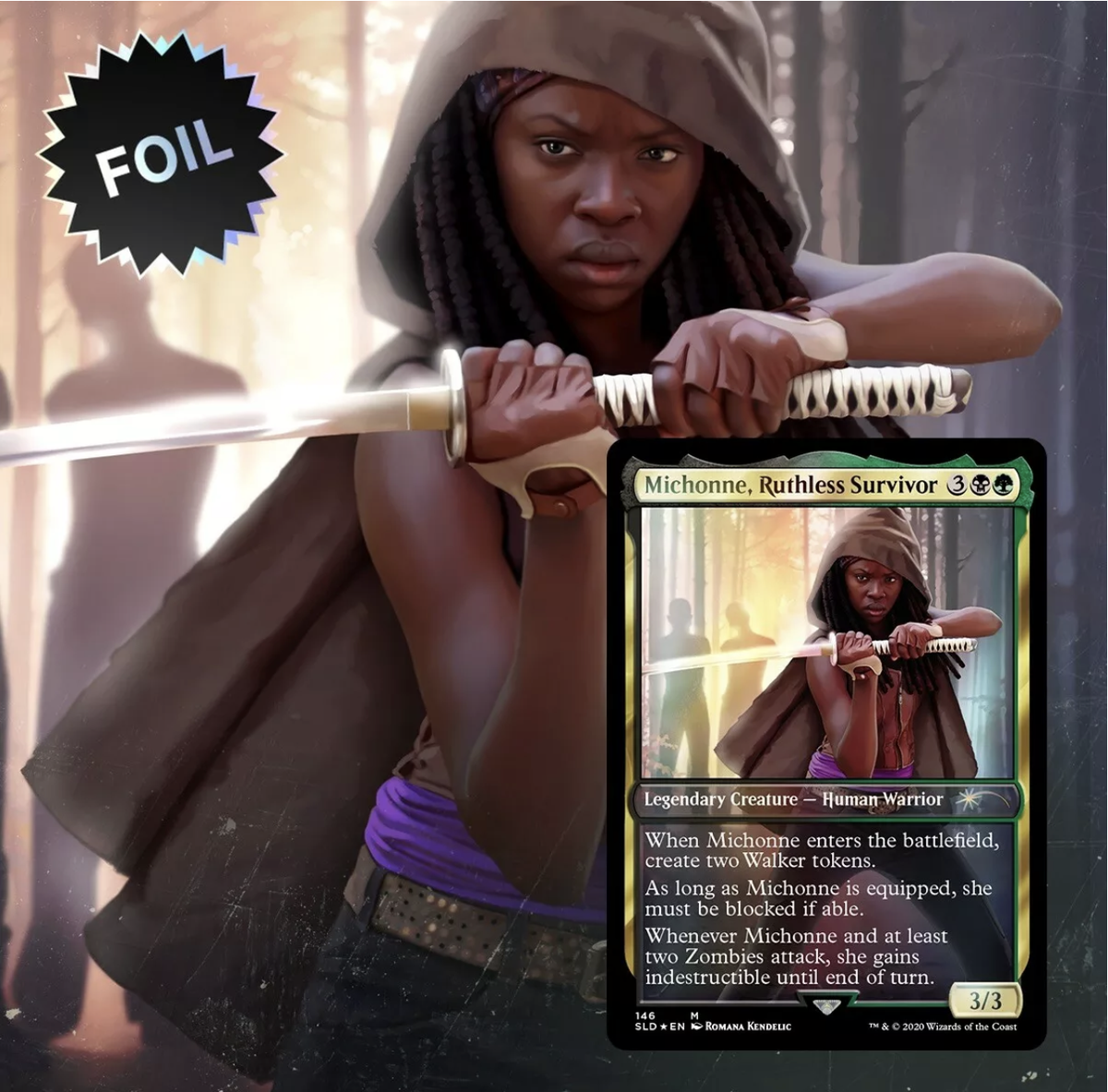 Secret Lair x The Walking Dead SEALED Magic The Gathering MTG