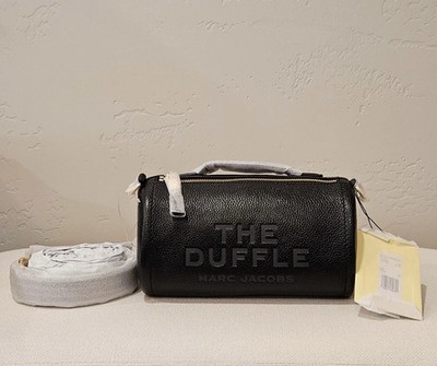 Marc Jacobs The Leather Duffle Bag - Black | eBay