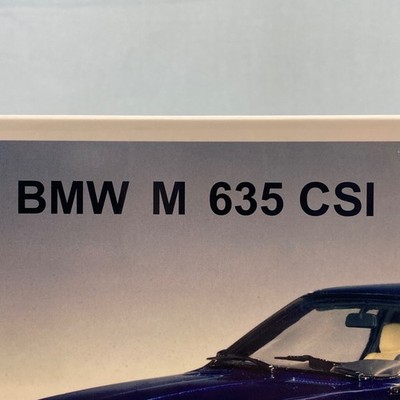 BMW M 635 CSI Auto Art Millennium 1:18 Scale Model Car Royal Blue