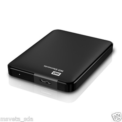 WD Elements 1TB USB 3.0 External Portable Hard Drive HDD