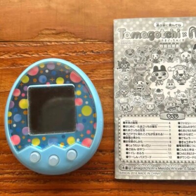 Tamagotchi × M!X Melody Mix Version Blue Color Bandai Limited 20th