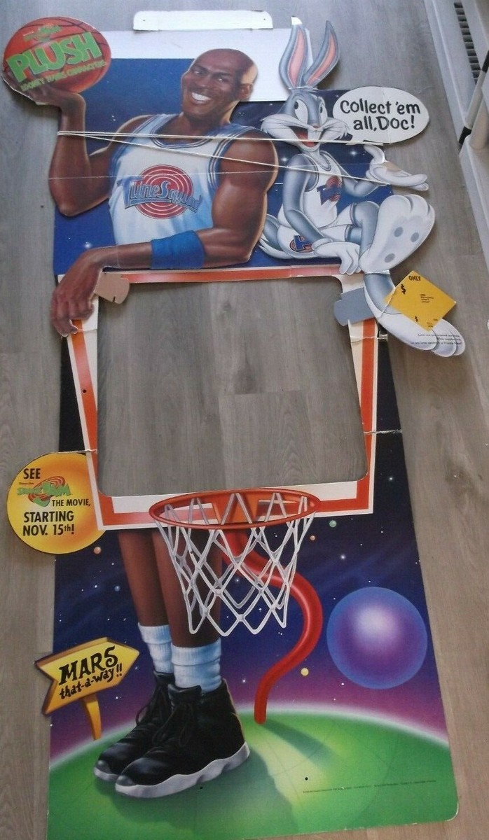 MICHAEL JORDAN Space Jam Life Size Cardboard Cutout | eBay