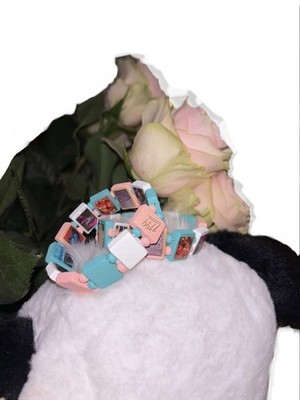 Fakemink x Bazo 1199.fm | Pastel Designer Bracelet Mens/Womens Uni