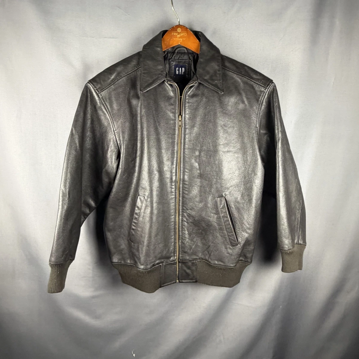 Gap Zip Leather Outer Shell Coats, Jackets & Vests for Men | eBay