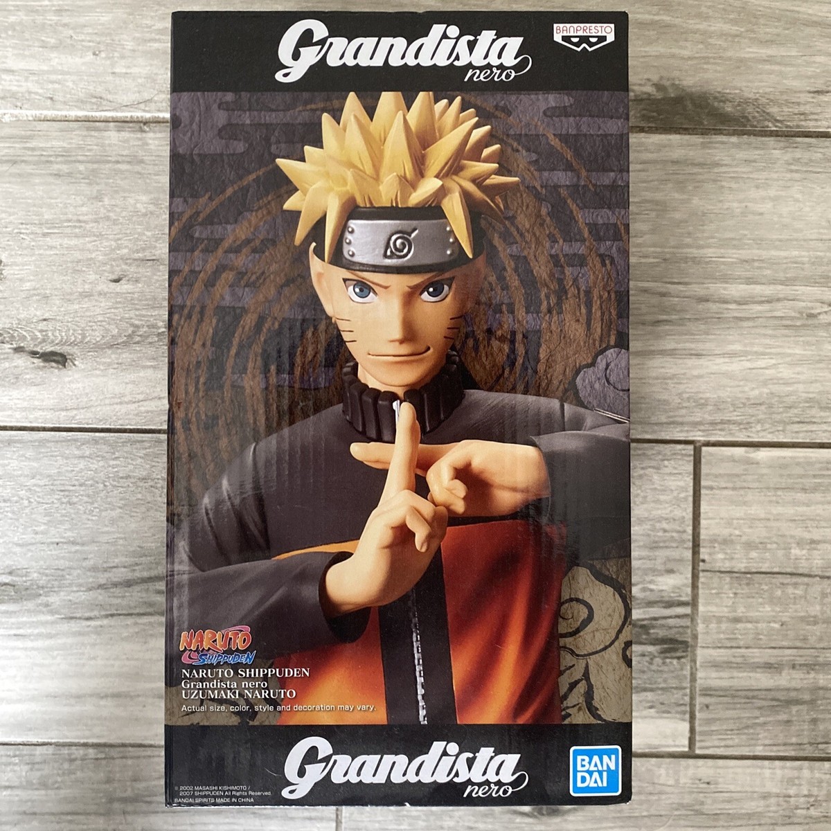Banpresto Naruto Shippuden Grandista Nero Uzumaki Naruto Figure