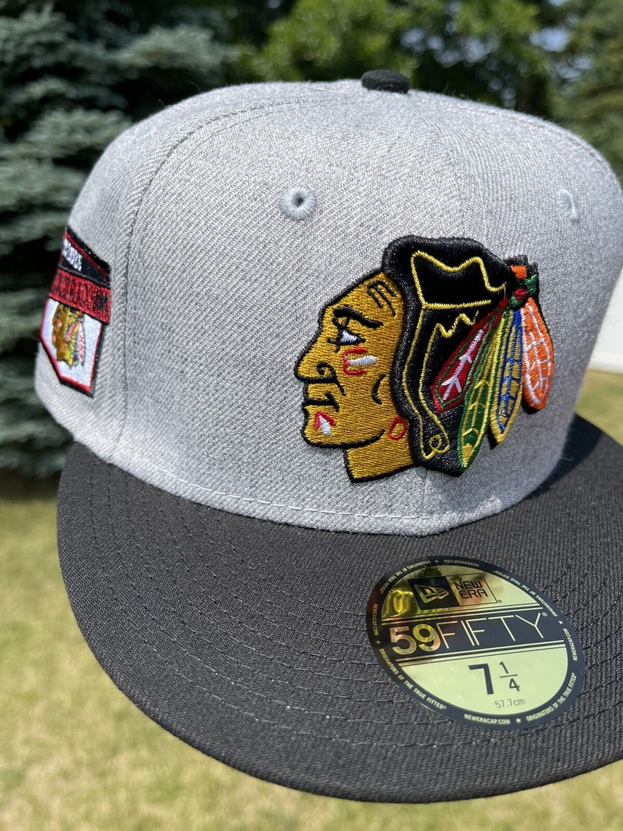 New Era 59Fifty Chicago Blackhawks Hockey Fitted Hat 7 1/4 | eBay