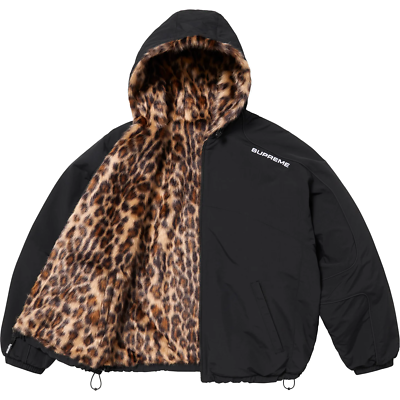 Supreme Faux Fur Reversible Hooded Track Jacket 3colors SS25 | eBay