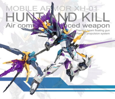 SNAA MG 1/100 XH-01 HUNTER FALCON Hunt and Kill Mobile Armor In