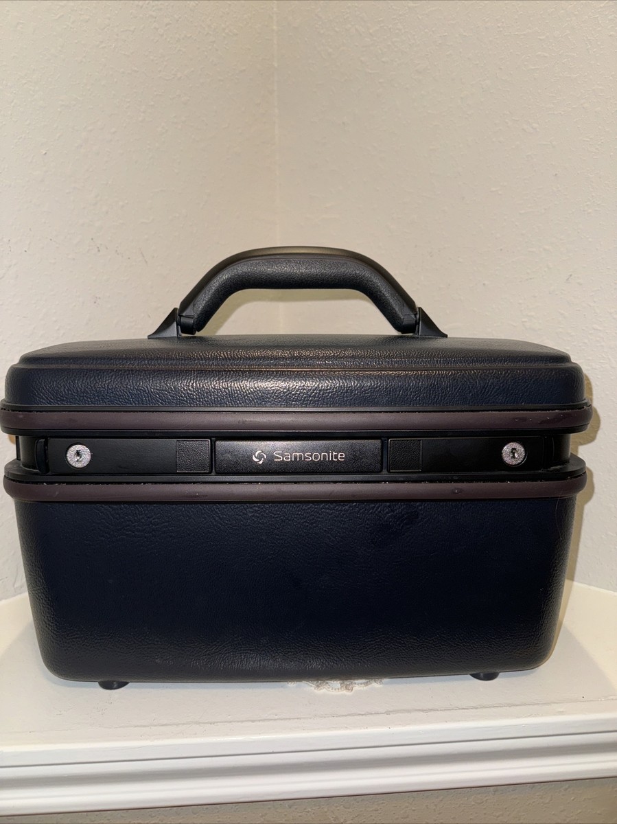 Vintage Samsonite Silhouette Travel Train Case Beauty Carry On