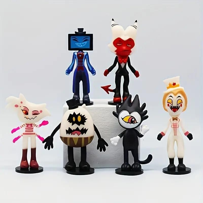 Hazbin Hotel Demon Alastor Figure set of 6 New from JAPAN | eBay