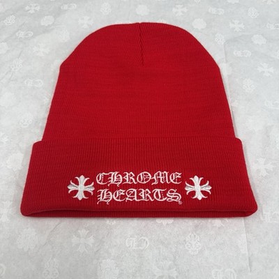 Chrome Hearts Logo Beanie ' Red ' | BRAND NEW! | eBay