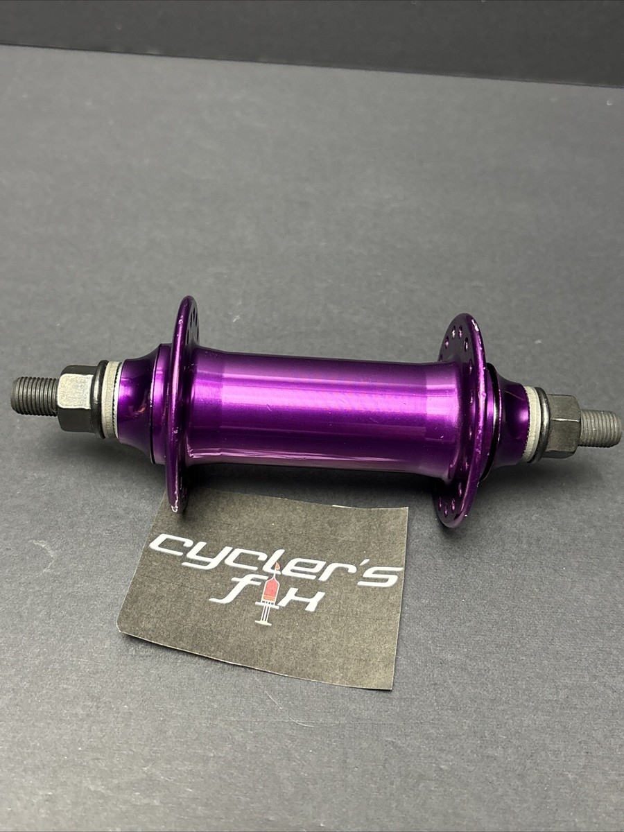 Delaced 36h Anodized Purple Front Sealed Hub Bmx Mtb Bike Bicycle
