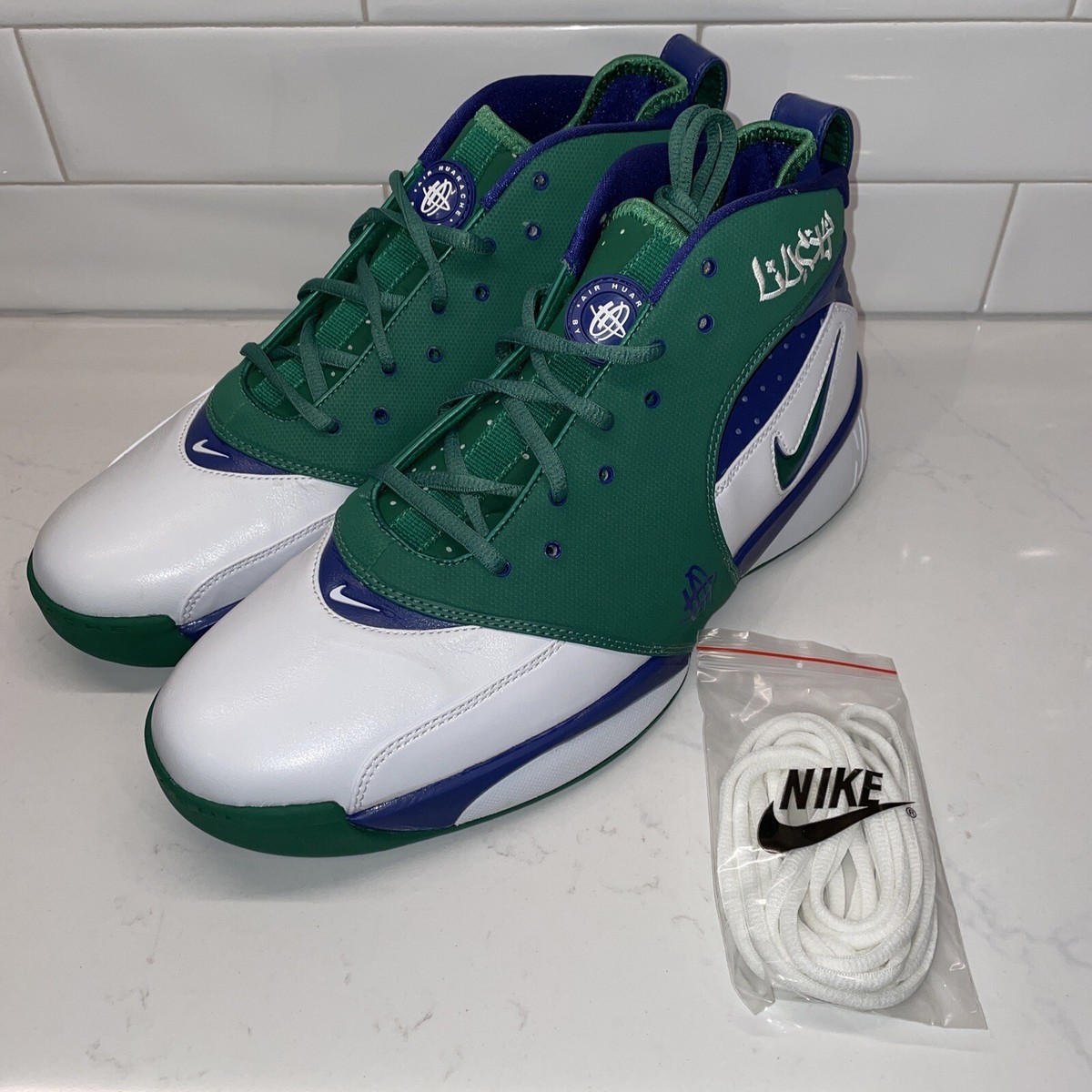 Sz 12.5 Men's Nike Zoom Huarache 64 Rashad McCants Player