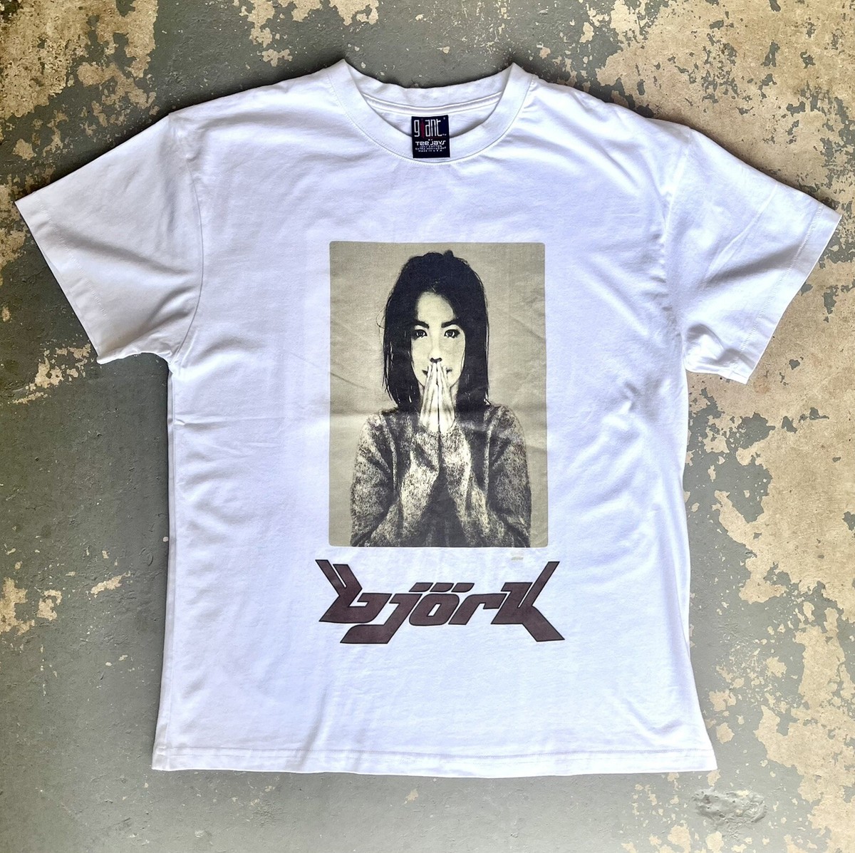 bjork 1993 album single stitch shirt vintage reproduction | eBay